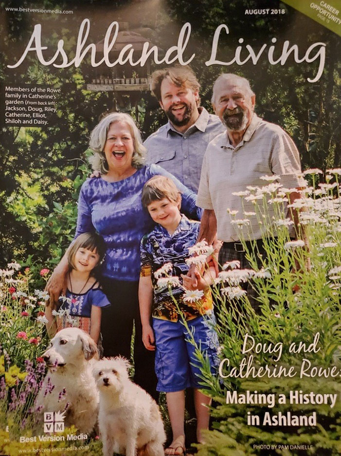 Ashland Living Magazine Cover August 2018